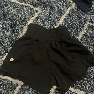 - Black lululemon shorts size 0-2